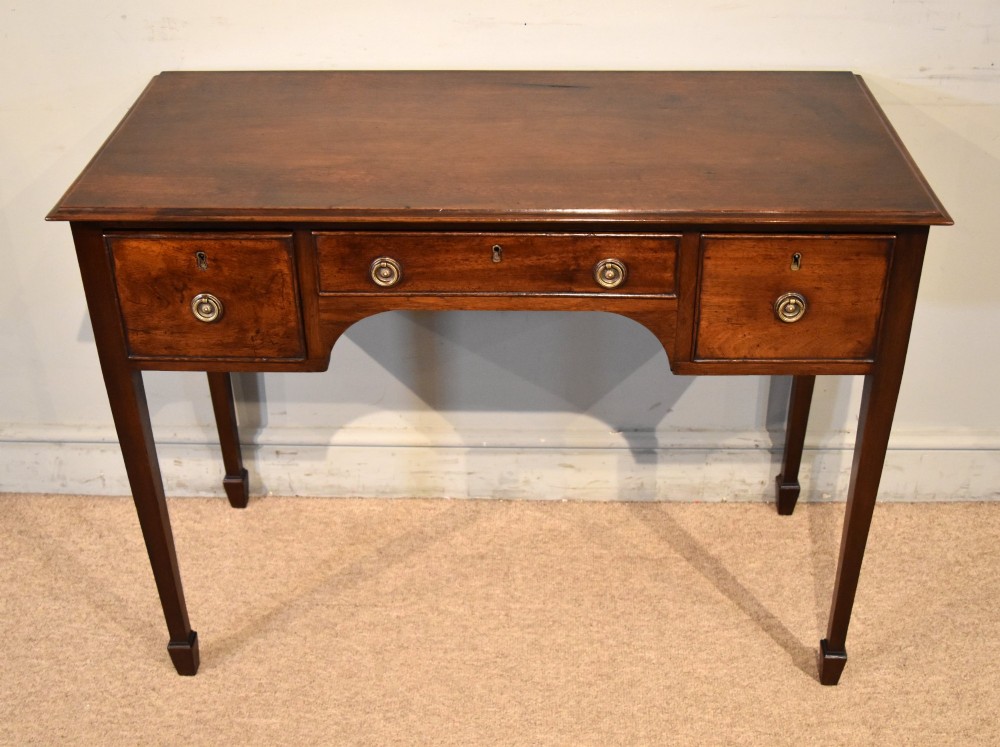 Early 19th century mahogany dressing table View III