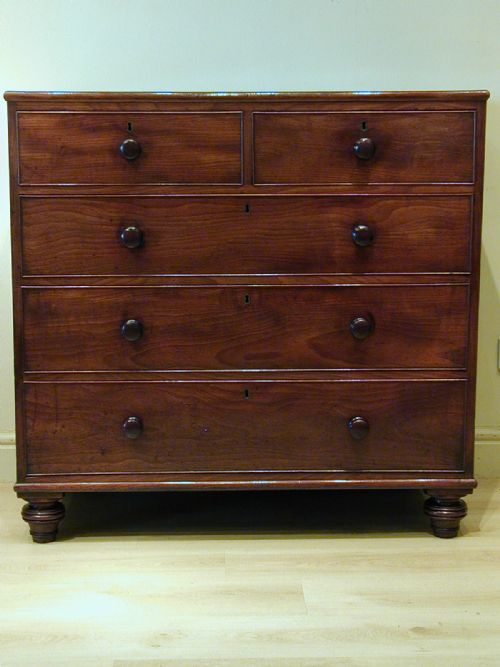 A SUPERB REGENCY CHEST OF DRAWERS - ADDITIONAL PHOTO 2