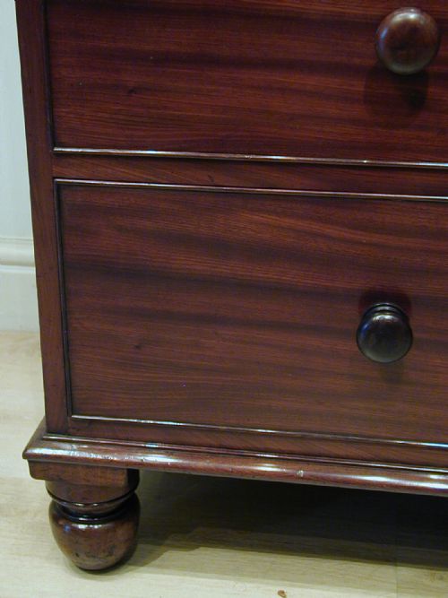 STUNNING CHEST OF DRAWERS OF GILLOWS QUALITY - ADDITIONAL PHOTO 5