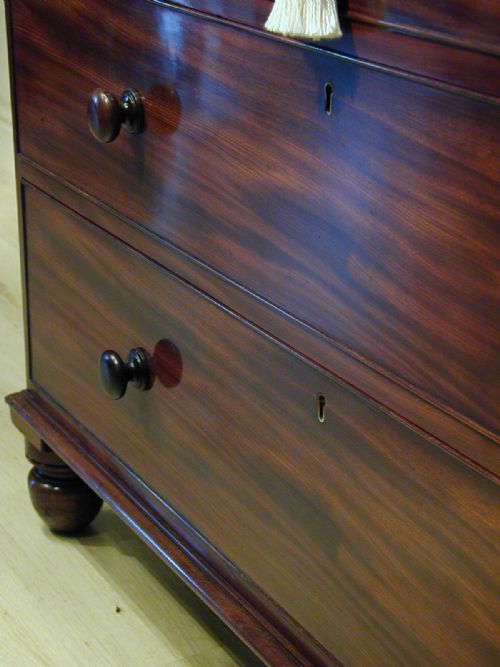 STUNNING CHEST OF DRAWERS OF GILLOWS QUALITY - ADDITIONAL PHOTO 7