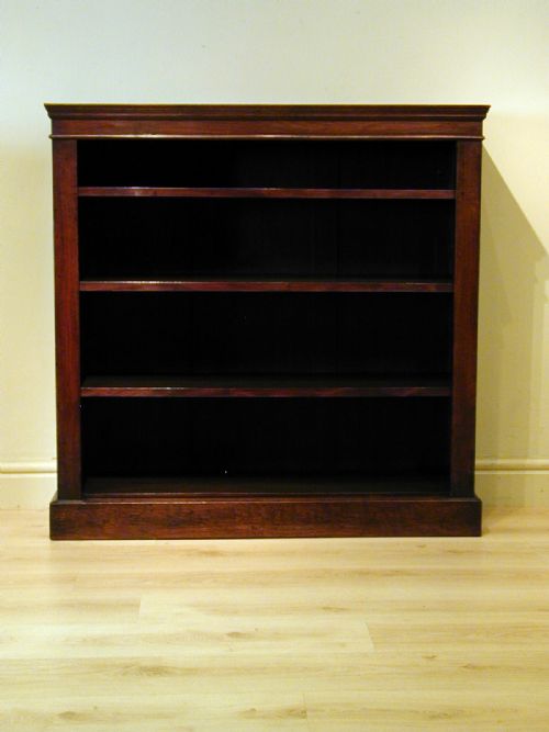 FINE VICTORIAN BOOKCASE IN WALNUT - ADDITIONAL PHOTO 4