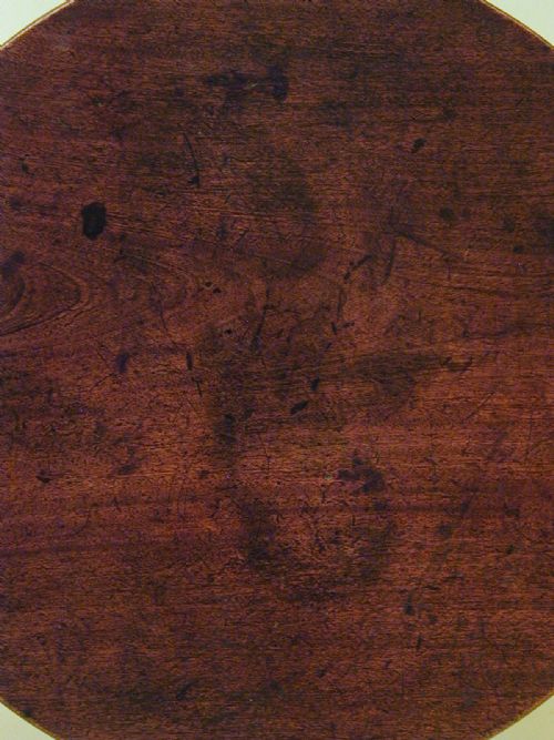A VERY FINE GEORGIAN TRIPOD TABLE - ADDITIONAL PHOTO 8