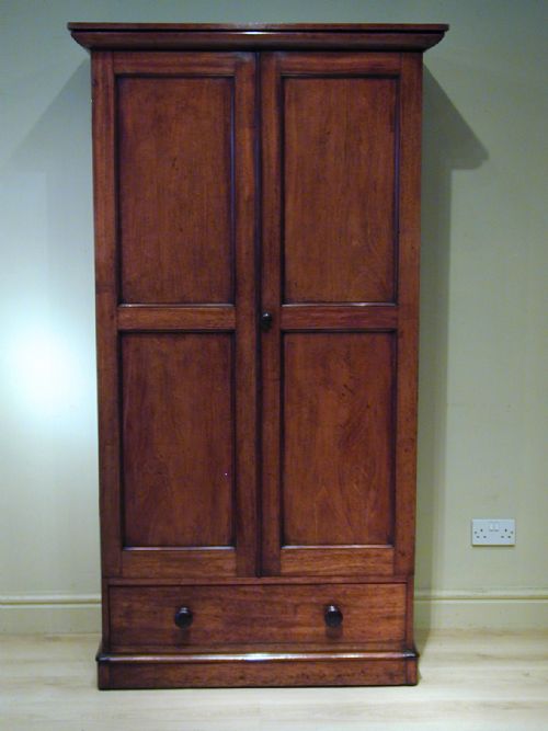 an exquisite small twodoor wardrobe - CATEGORY: ANTIQUE WARDROBES - DATED 1870
