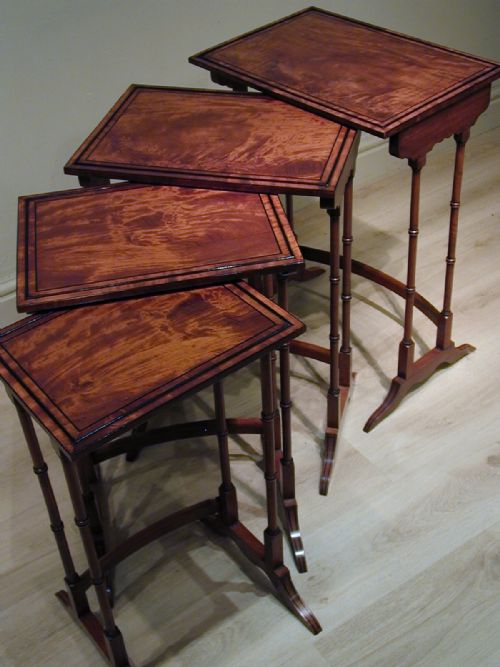 AN EXCEPTIONAL NEST OF TABLES - ADDITIONAL PHOTO 2