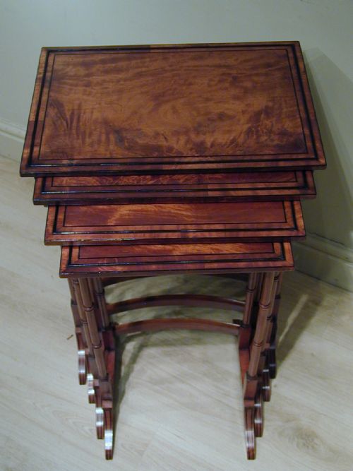 AN EXCEPTIONAL NEST OF TABLES - ADDITIONAL PHOTO 4