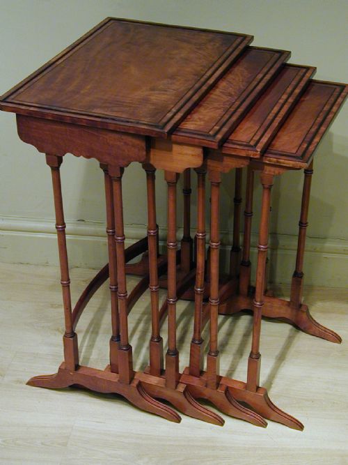 AN EXCEPTIONAL NEST OF TABLES - ADDITIONAL PHOTO 7
