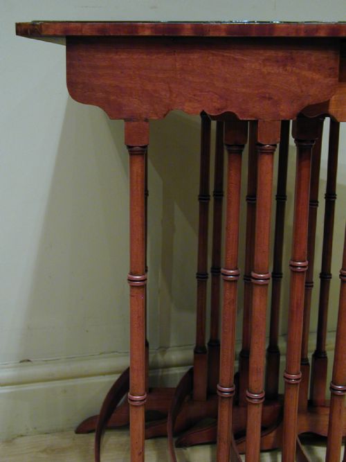 AN EXCEPTIONAL NEST OF TABLES - ADDITIONAL PHOTO 8