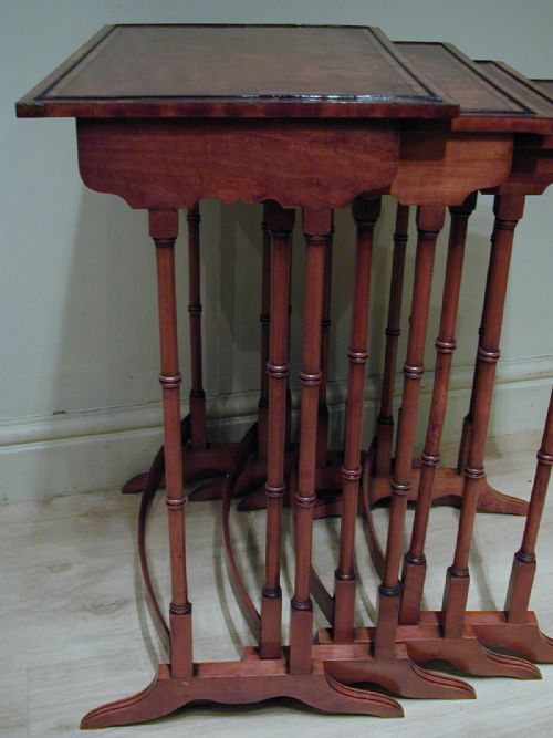 AN EXCEPTIONAL NEST OF TABLES - ADDITIONAL PHOTO 9
