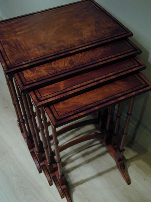 AN EXCEPTIONAL NEST OF TABLES - ADDITIONAL PHOTO 11