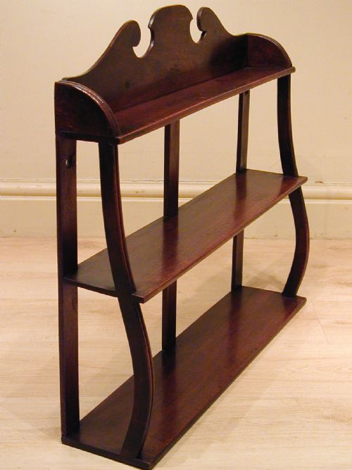 a beautiful set of regency wall shelves - CATEGORY: ANTIQUE MISCELLANEOUS - DATED 1800