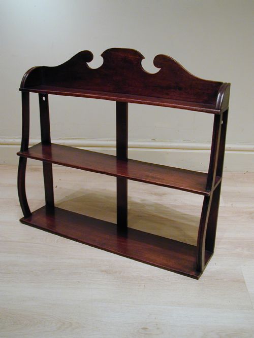 A BEAUTIFUL SET OF REGENCY WALL SHELVES - ADDITIONAL PHOTO 1