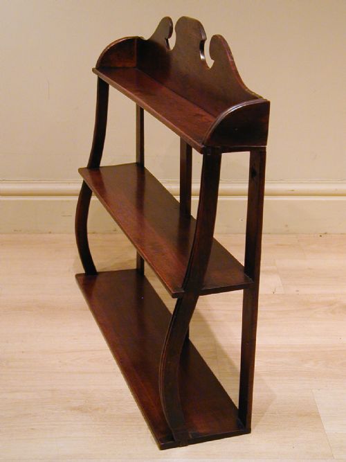 A BEAUTIFUL SET OF REGENCY WALL SHELVES - ADDITIONAL PHOTO 2