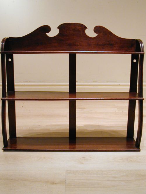 A BEAUTIFUL SET OF REGENCY WALL SHELVES - ADDITIONAL PHOTO 7