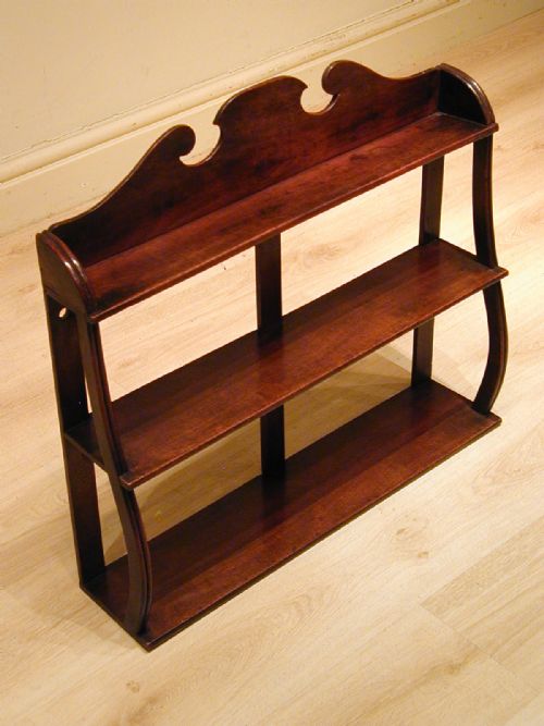 A BEAUTIFUL SET OF REGENCY WALL SHELVES - ADDITIONAL PHOTO 8