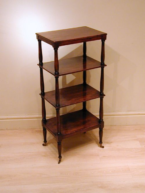a beautiful 19th century whatnot - CATEGORY: ANTIQUE FURNITURE - DATED 1850