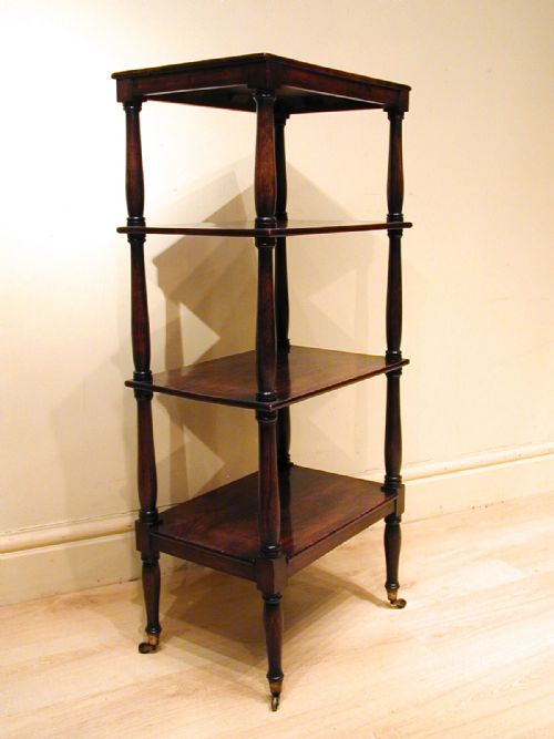 A BEAUTIFUL 19TH CENTURY WHATNOT - ADDITIONAL PHOTO 1