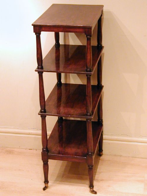 A BEAUTIFUL 19TH CENTURY WHATNOT - ADDITIONAL PHOTO 5