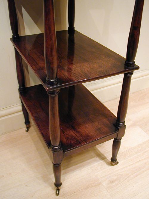 A BEAUTIFUL 19TH CENTURY WHATNOT - ADDITIONAL PHOTO 6