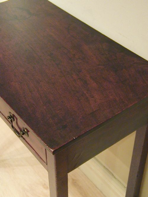 AN ATTRACTIVE SMALL GEORGIAN TABLE - ADDITIONAL PHOTO 10