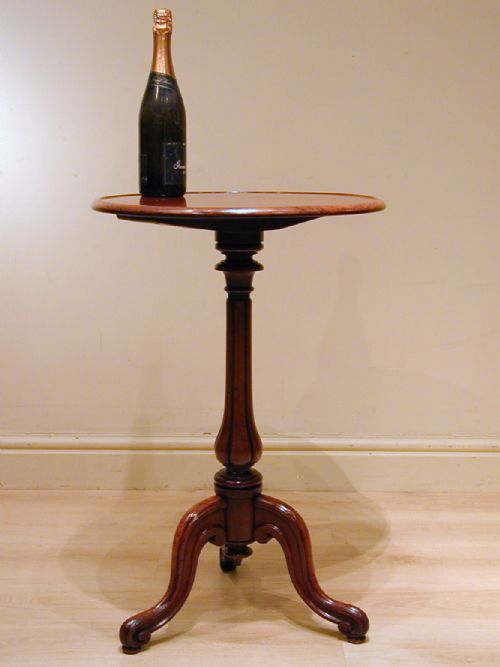A STUNNING VICTORIAN TRIPOD TABLE - ADDITIONAL PHOTO 5