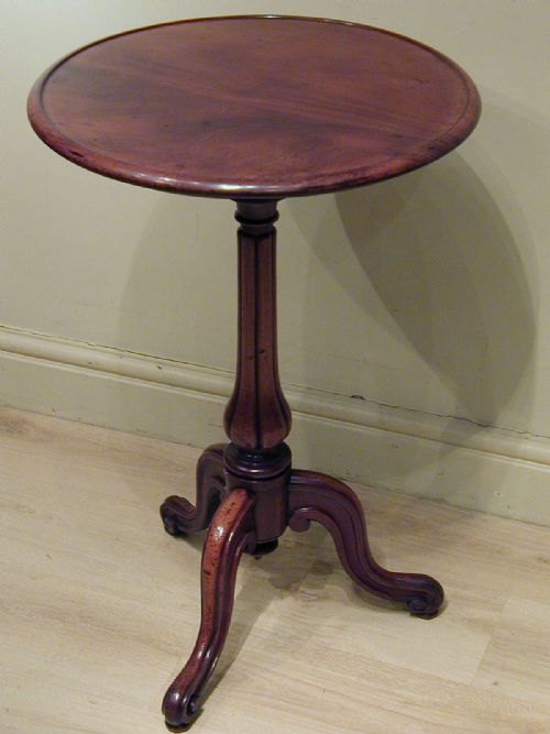A STUNNING VICTORIAN TRIPOD TABLE - ADDITIONAL PHOTO 12