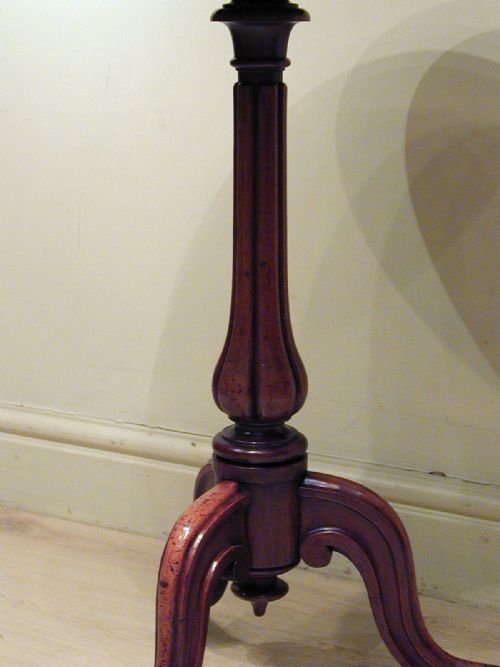 A STUNNING VICTORIAN TRIPOD TABLE - ADDITIONAL PHOTO 13
