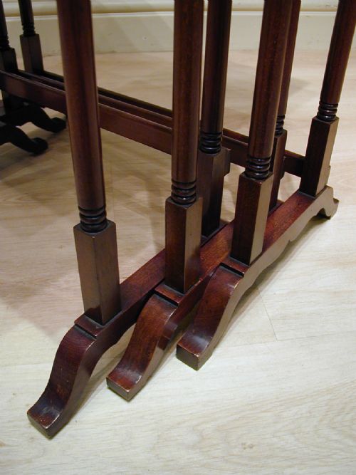A FINE NEST OF EDWARDIAN TABLES - ADDITIONAL PHOTO 2