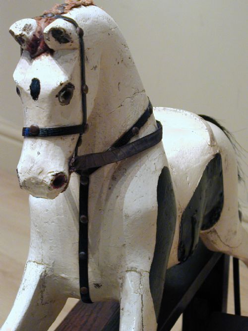 A CHARMING EARLY 20TH CENTURY ROCKING HORSE - ADDITIONAL PHOTO 7