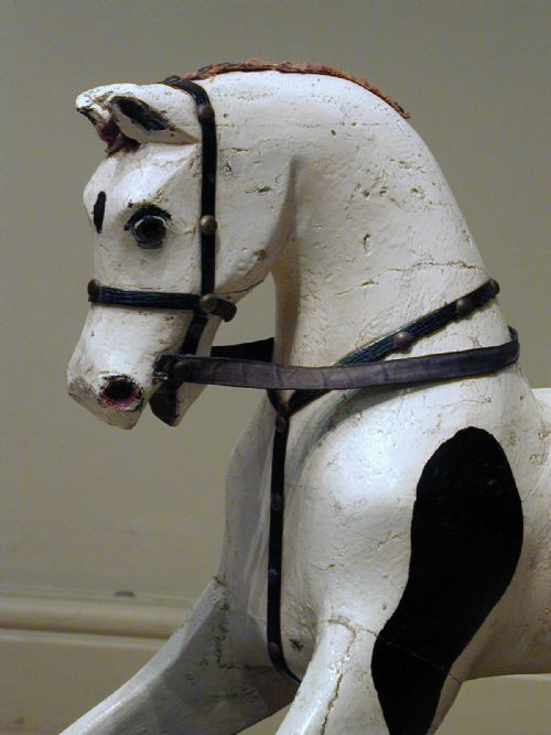 A CHARMING EARLY 20TH CENTURY ROCKING HORSE - ADDITIONAL PHOTO 9