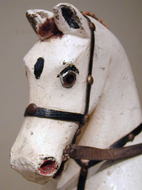 A CHARMING EARLY 20TH CENTURY ROCKING HORSE - ADDITIONAL PHOTO 12