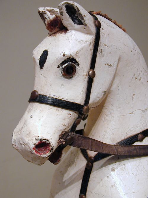 A CHARMING EARLY 20TH CENTURY ROCKING HORSE - ADDITIONAL PHOTO 14