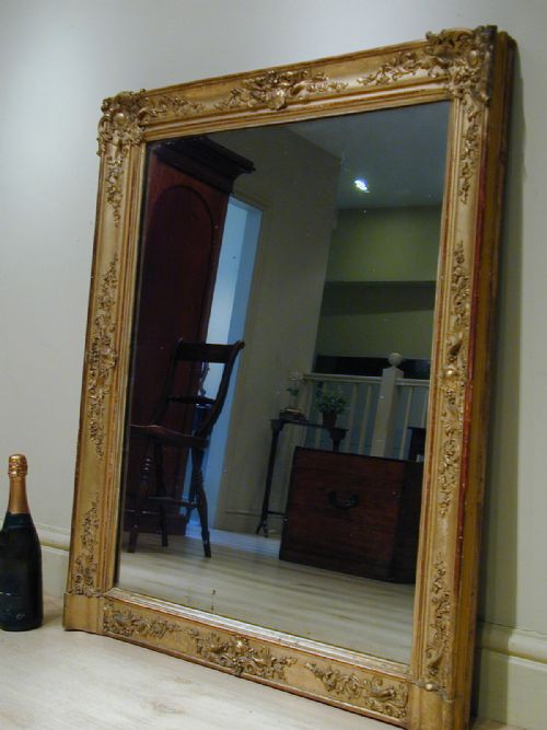 A BEAUTIFUL SMALLMEDIUM SIZED OVERMANTEL - ADDITIONAL PHOTO 5