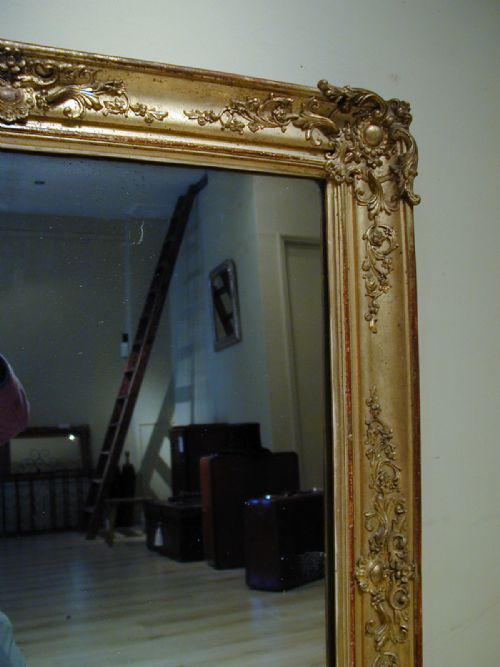 A BEAUTIFUL SMALLMEDIUM SIZED OVERMANTEL - ADDITIONAL PHOTO 7