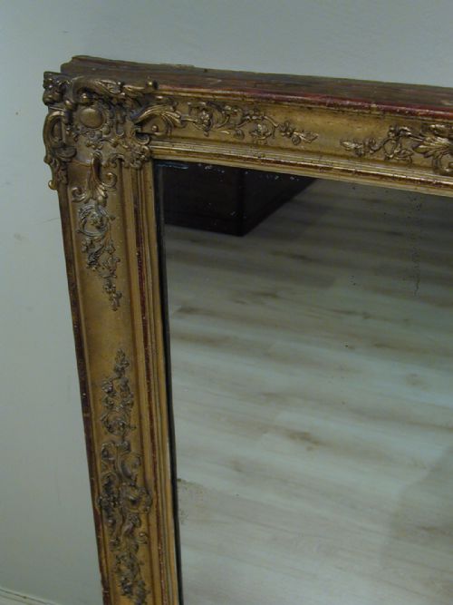 A BEAUTIFUL SMALLMEDIUM SIZED OVERMANTEL - ADDITIONAL PHOTO 9