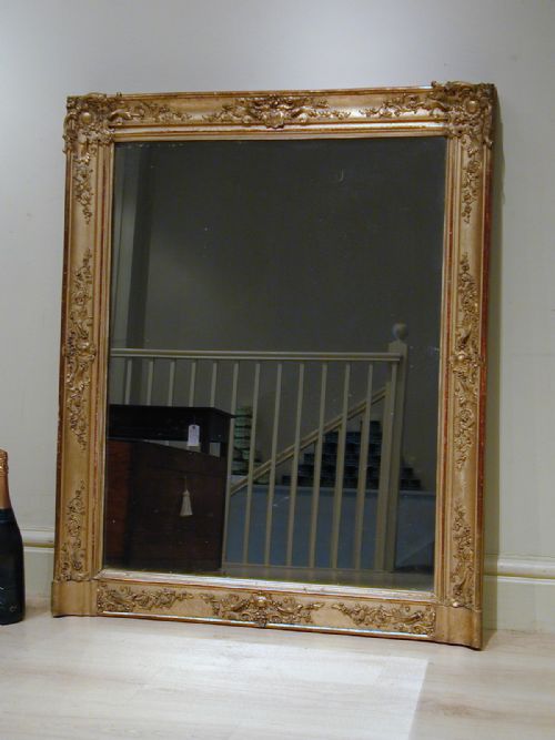 A BEAUTIFUL SMALLMEDIUM SIZED OVERMANTEL - ADDITIONAL PHOTO 10
