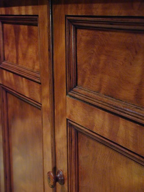A FINE TWO DOOR VICTORIAN CUPBOARD - ADDITIONAL PHOTO 8