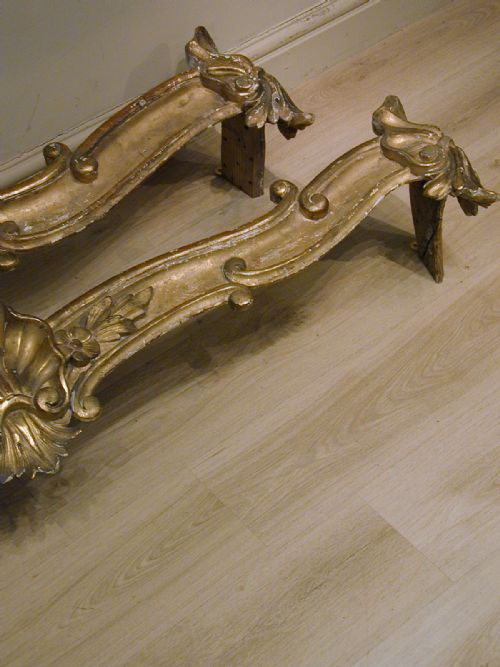 EARLYMID19TH CENTURY GILDED CURTAIN PELMETS - ADDITIONAL PHOTO 6