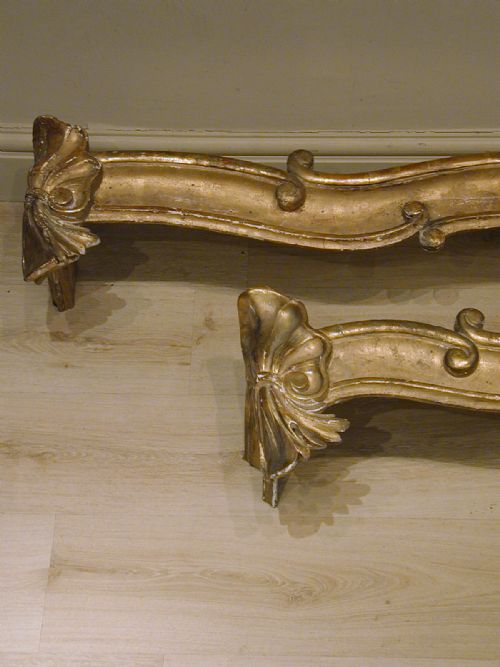 EARLYMID19TH CENTURY GILDED CURTAIN PELMETS - ADDITIONAL PHOTO 7