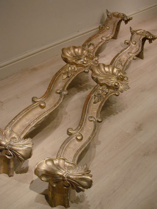 EARLYMID19TH CENTURY GILDED CURTAIN PELMETS - ADDITIONAL PHOTO 9