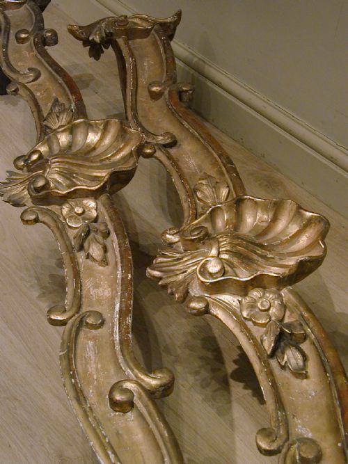 EARLYMID19TH CENTURY GILDED CURTAIN PELMETS - ADDITIONAL PHOTO 10