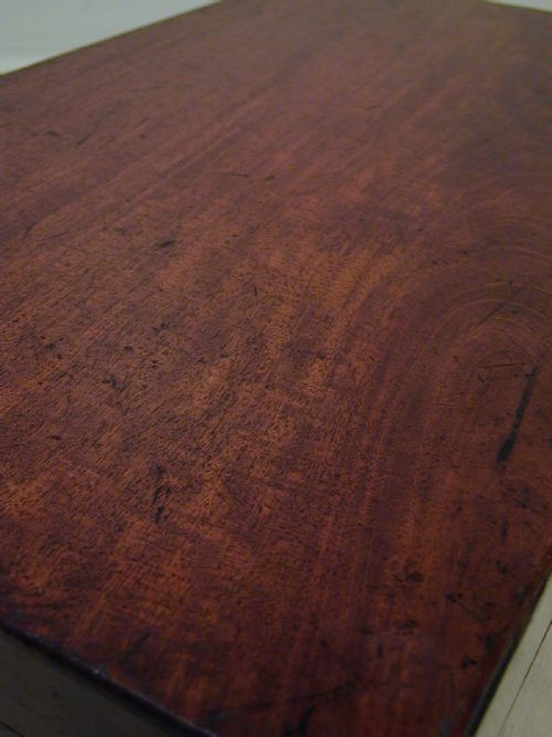 BEAUTIFUL STORAGE TRUNK IN MAHOGANY - ADDITIONAL PHOTO 14