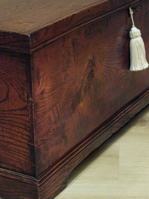 A STUNNING ENGLISH ELM TRUNK - ADDITIONAL PHOTO 9