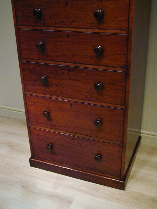 A RARE VICTORIAN CHEST OF NINE DRAWERS - ADDITIONAL PHOTO 2