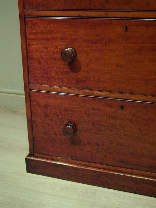 A RARE VICTORIAN CHEST OF NINE DRAWERS - ADDITIONAL PHOTO 3
