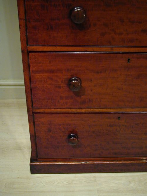 A RARE VICTORIAN CHEST OF NINE DRAWERS - ADDITIONAL PHOTO 5
