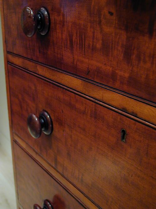 A RARE VICTORIAN CHEST OF NINE DRAWERS - ADDITIONAL PHOTO 6