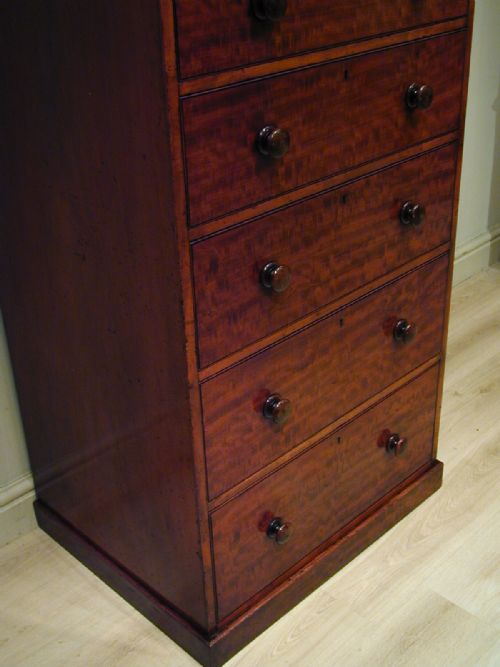 A RARE VICTORIAN CHEST OF NINE DRAWERS - ADDITIONAL PHOTO 8