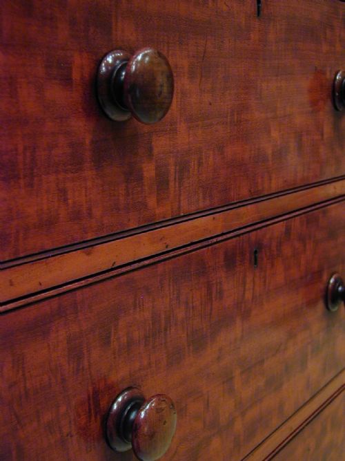 A RARE VICTORIAN CHEST OF NINE DRAWERS - ADDITIONAL PHOTO 13