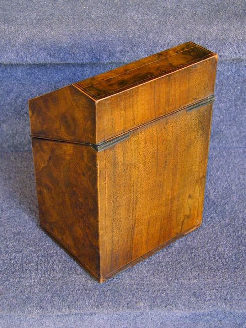 A SMALL 'KNIFE BOX' STATIONERY CABINET - ADDITIONAL PHOTO 8