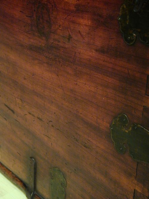 A MAGNIFICENT SOLID CAMPHORWOOD TRUNK - ADDITIONAL PHOTO 4